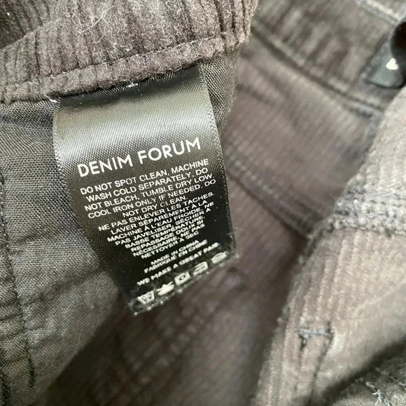 ARITZIA - Denim Forum Arlo High Rise Corduroy Pants - Picture 10 of 10